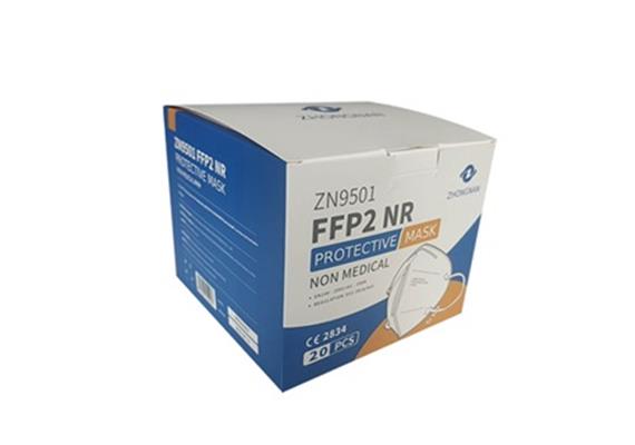 FFP2 Atemschutzmaske mit CE2834 für grosse Köpfe 20 Stk. pro Packung
